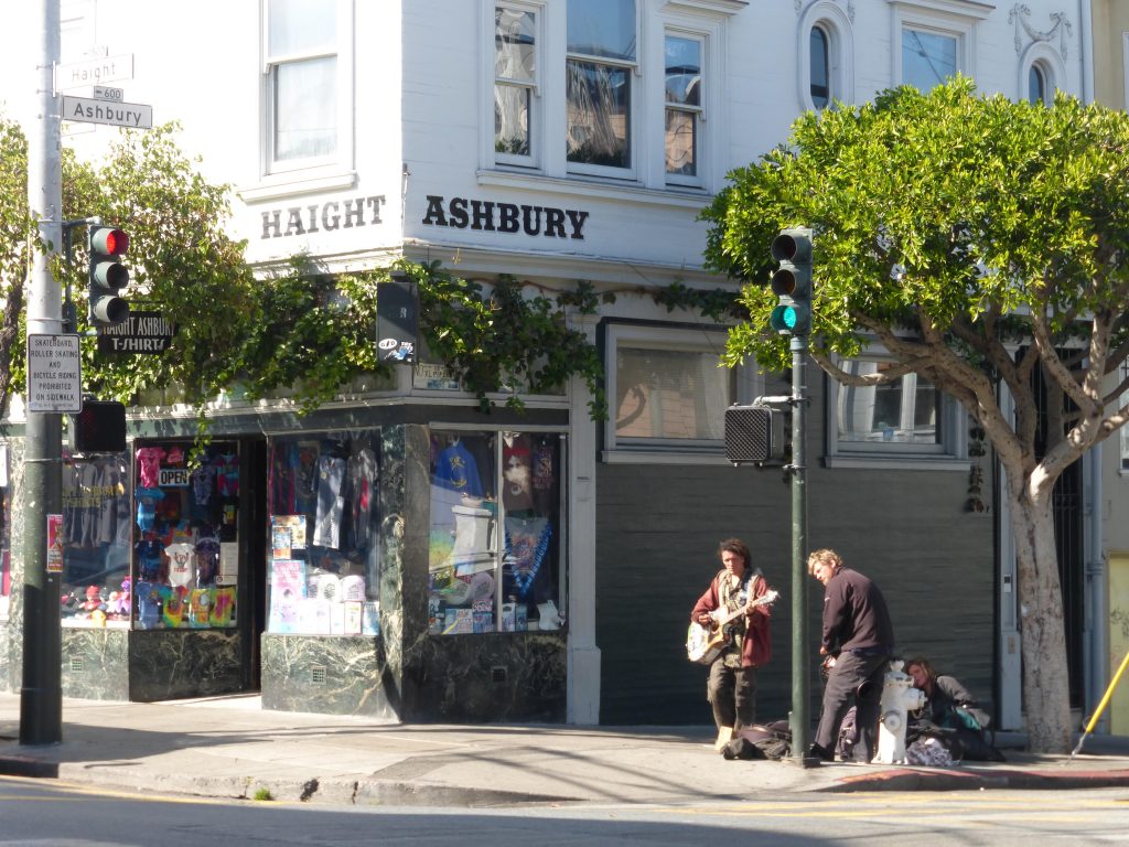 Haight street - San Francisco, USA - Oct2013