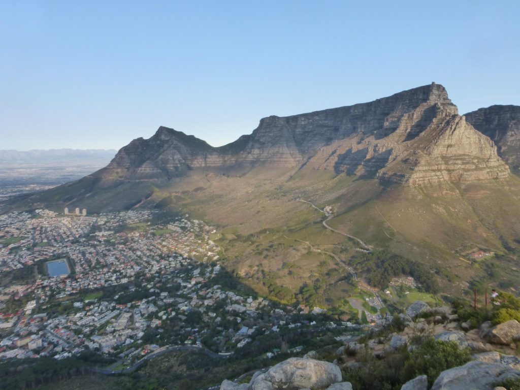 Table mountain - Cape Town, South Africa - Aug2015