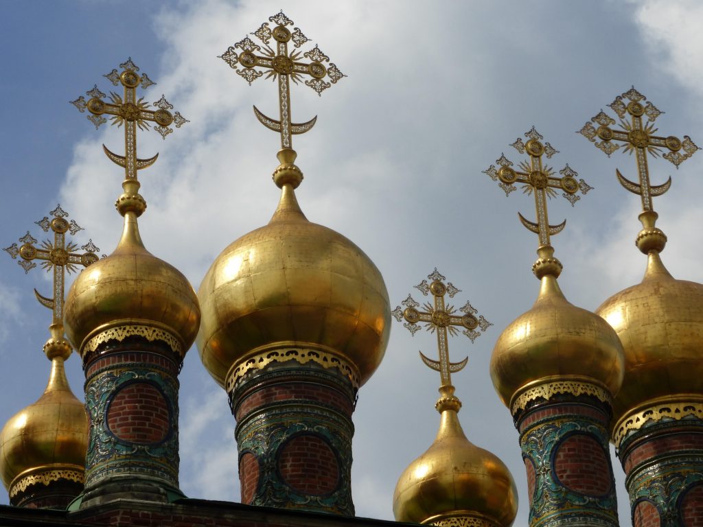 Place des Cathédrales, Kremlin - Moscou, Russie - Aug2013